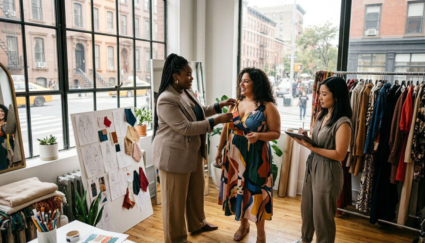Quand les créateurs new-yorkais redéfinissent le conseil mode grande taille